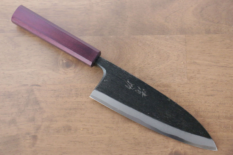 Seisuke White Steel No.2 Kurouchi Deba  165mm - Japannywholesale