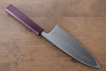 Seisuke White Steel No.2 Kurouchi Deba  165mm - Japannywholesale