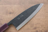 Seisuke White Steel No.2 Kurouchi Deba  165mm - Japannywholesale