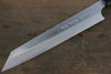 Hideo Kitaoka [Left Handed] White Steel No.2 Damascus Kiritsuke Yanagiba  240mm Shitan Handle - Japannywholesale