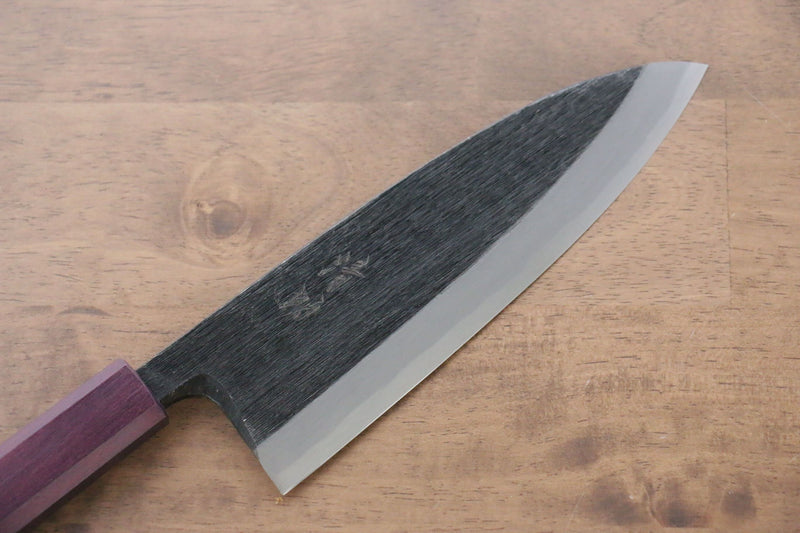 Seisuke White Steel No.2 Kurouchi Deba  180mm - Japannywholesale