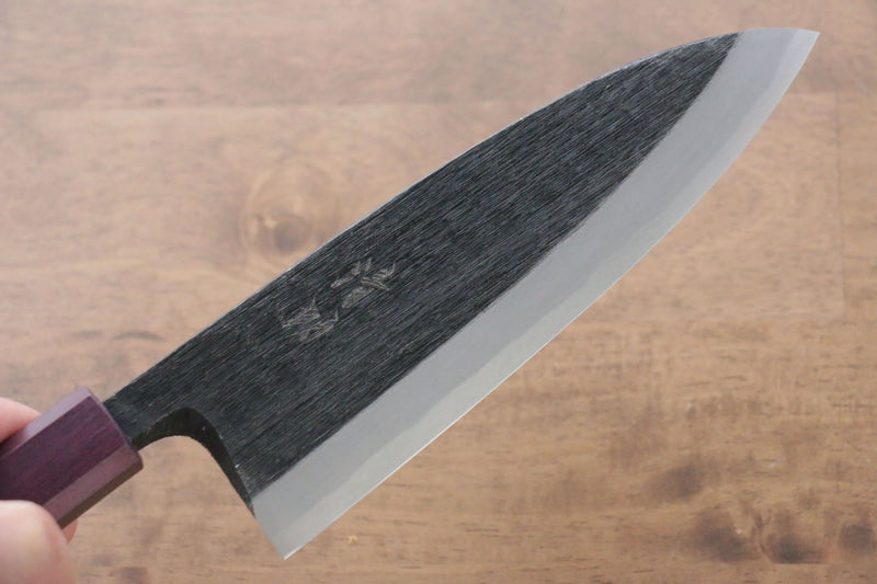 Seisuke White Steel No.2 Kurouchi Deba  180mm - Japannywholesale