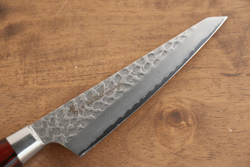 Sakai Takayuki VG10 33 Layer Damascus Sabaki  150mm Mahogany Pakka wood Handle - Japannywholesale