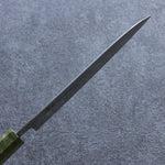 Sakai Takayuki JEWEL Emerald VG1 Santoku  180mm Wenge (Double Green Ring) Handle - Japannywholesale