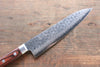 Seisuke VG10 17 Layer Damascus Gyuto  180mm Mahogany Handle - Japannywholesale