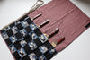 Japanese Style Knife Roll Aokabuki-Ura-Akakasuri 4 Pockets - Japannywholesale