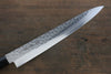 Sakai Takayuki AUS10 45 Layer Damascus Sujihiki  240mm Shitan Handle - Japannywholesale