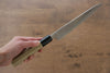 Choyo Silver Steel No.3 Mirrored Finish Gyuto  210mm Magnolia Handle - Japannywholesale