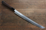 Sakai Takayuki Zangetsu Silver Steel No.3 Sakimaru Yanagiba  Wenge Handle with Sheath - Japannywholesale