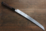 Sakai Takayuki Zangetsu Silver Steel No.3 Sakimaru Yanagiba  Wenge Handle with Sheath - Japannywholesale