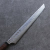 Sakai Takayuki Genbu AUS10 45 Layer Damascus Sakimaru Sujihiki  300mm Wenge Handle - Japannywholesale