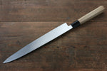 Seisuke [Left Handed] Molybdenum Kasumitogi Yanagiba  270mm - Japannywholesale