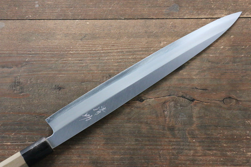 Seisuke [Left Handed] Molybdenum Kasumitogi Yanagiba  270mm - Japannywholesale