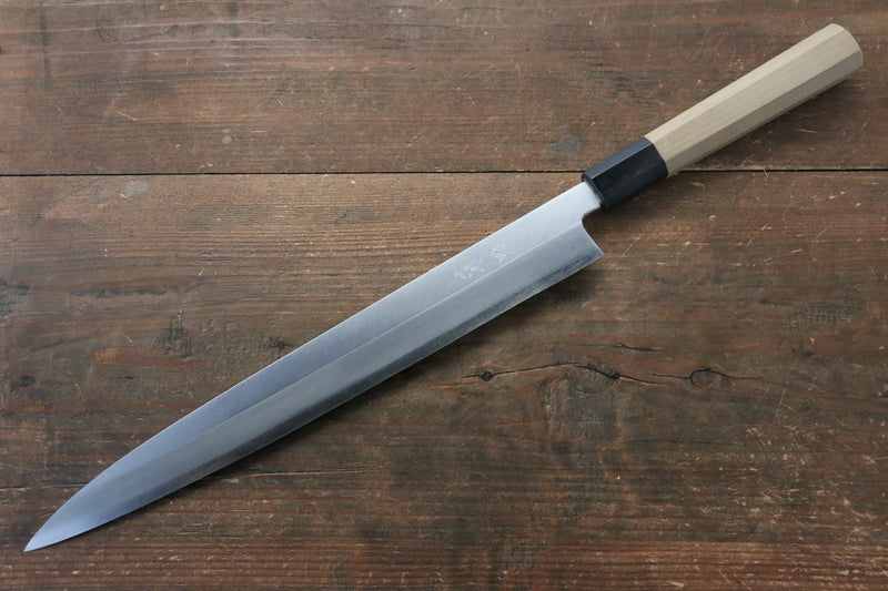 Seisuke [Left Handed] Molybdenum Kasumitogi Yanagiba  300mm - Japannywholesale