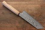 Yoshimi Kato SG2 Damascus Bunka  165mm with Black Persimmon Handle D - Japannywholesale