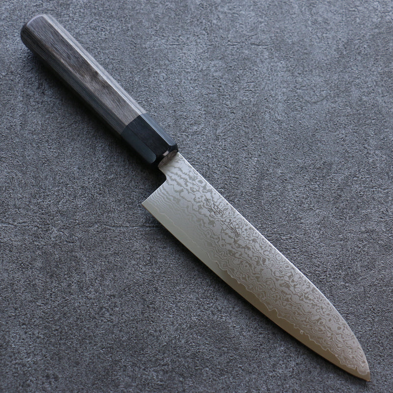 Seisuke VG10 Damascus Gyuto  180mm Gray Pakka wood Handle - Japannywholesale