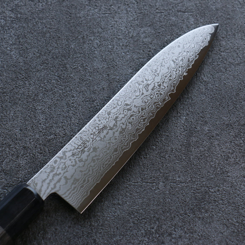 Seisuke VG10 Damascus Gyuto  180mm Gray Pakka wood Handle - Japannywholesale