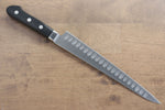 Seisuke Swedish Steel Sujihiki Salmon  240mm Black Pakka wood Handle - Japannywholesale