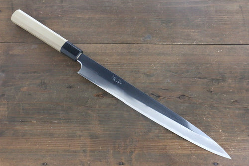 Seisuke White Steel No.2 Yanagiba  300mm Shitan Handle - Japannywholesale