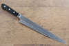 Seisuke Swedish Steel Sujihiki Salmon  270mm Black Pakka wood Handle - Japannywholesale