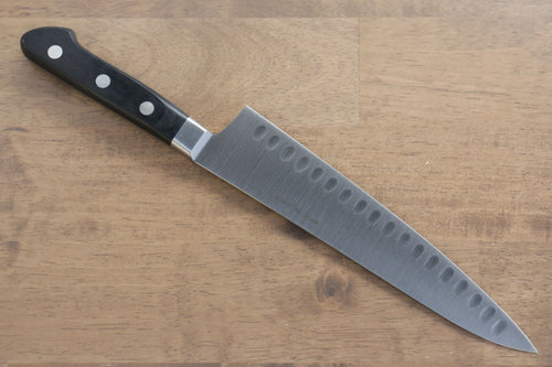 Seisuke Swedish Steel Gyuto Salmon  210mm Black Pakka wood Handle - Japannywholesale