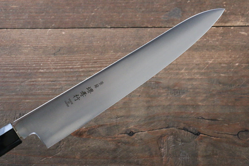 Sakai Takayuki Grand Chef Grand Chef Swedish Steel-stn Petty-Utility  180mm Magnolia Handle - Japannywholesale