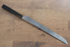 Seisuke VG10 Sakimaru Takohiki  270mm Live oak Lacquered (Kamon) Handle - Japannywholesale