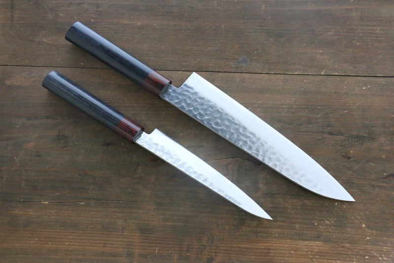 Iseya VG10 33 Layer Damascus Japanese Petty 150mm  and Gyuto 210mm  Set - Japannywholesale