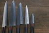 Iseya VG10 33 Layer Damascus Japanese Petty (80mm, 150mm), Santoku, Gyuto 210mm Sashimi Sushi Chef Knife 210mm Set - Japannywholesale