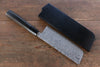 Yoshimi Kato SG2 Damascus Nakiri  165mm with Lacquered Handle - Japannywholesale