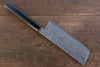 Yoshimi Kato SG2 Damascus Nakiri  165mm with Lacquered Handle - Japannywholesale