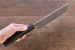 Yoshimi Kato SG2 Damascus Nakiri  165mm with Lacquered Handle - Japannywholesale