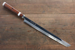 Sakai Takayuki Shiden Silver Steel No.3 Takohiki  300mm Desert Ironwood(Sugihara model) Handle - Japannywholesale