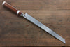 Sakai Takayuki Shiden Silver Steel No.3 Takohiki  300mm Desert Ironwood(Sugihara model) Handle - Japannywholesale