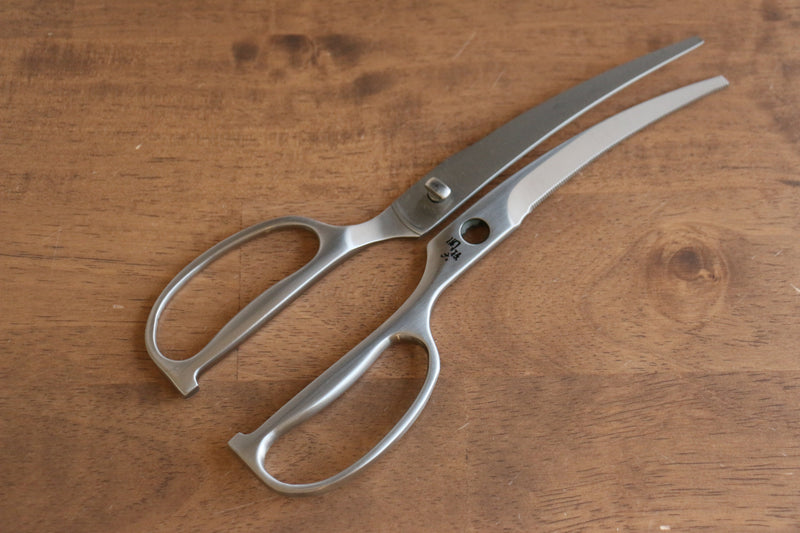 Yoshihiro All Stainless Steel Pull-Apart Japanese Kitchen Shears/Scissors  7.5 Inch (190mm) - Made in Japan