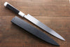 Sakai Takayuki Ginryu Honyaki Swedish Steel Mirrored Finish Yanagiba  270mm Ebony Wood Handle with Sheath - Japannywholesale