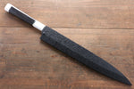 Sakai Takayuki Ginryu Honyaki Swedish Steel Mirrored Finish Yanagiba  300mm Ebony Wood Handle with Sheath - Japannywholesale