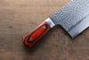 Sakai Takayuki VG10 33 Layer Damascus Chinese Cleaver  195mm Mahogany Pakka wood Handle - Japannywholesale