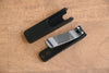 Black large High carbon steel With cover Black dyeing Nail Clipper - Japannywholesale