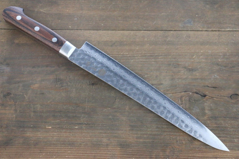 Sakai Takayuki VG10 17 Layer Damascus Sujihiki  240mm - Japannywholesale