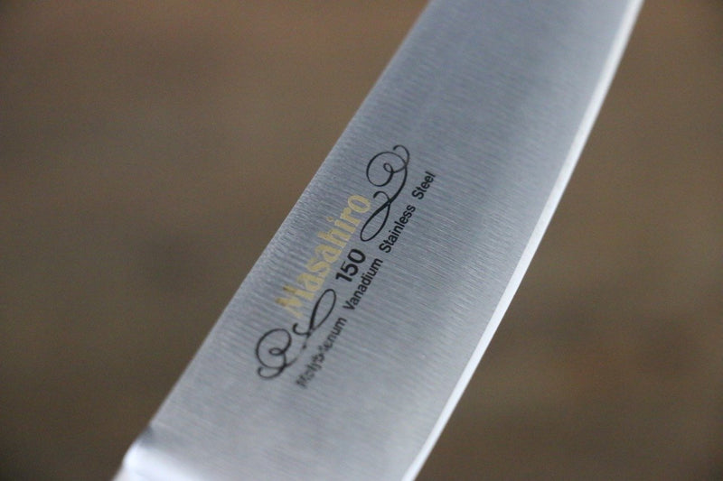 Masahiro Molybdenum Round Finish Honesuki Boning  150mm - Japannywholesale