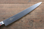 Sakai Takayuki Grand Chef Grand Chef Swedish Steel-stn Sujihiki  240mm Red Micarta Handle - Japannywholesale