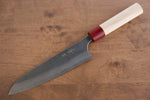 Masakage Yuki White Steel No.2 Nashiji Gyuto  180mm Magnolia Handle - Japannywholesale