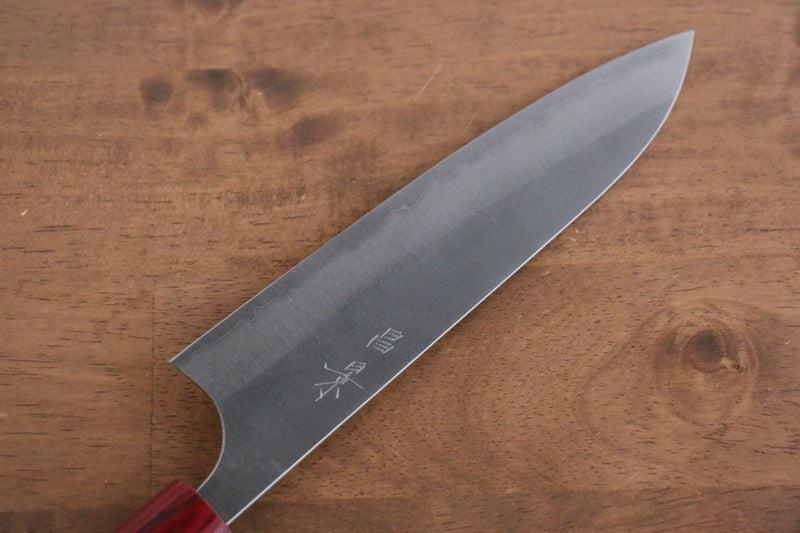 Masakage Yuki White Steel No.2 Nashiji Gyuto  180mm Magnolia Handle - Japannywholesale