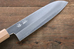 Seisuke Silver Steel No.3 Santoku  165mm Cherry Blossoms Handle - Japannywholesale