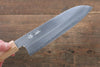 Seisuke Silver Steel No.3 Santoku  165mm Cherry Blossoms Handle - Japannywholesale