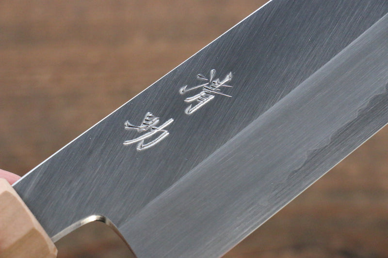 Seisuke Silver Steel No.3 Santoku  165mm Cherry Blossoms Handle - Japannywholesale