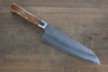 Sakai Takayuki VG10 33 Layer Damascus Santoku  180mm Desert Ironwood(Sugihara model) Handle - Japannywholesale