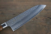 Sakai Takayuki VG10 33 Layer Damascus Santoku  180mm Desert Ironwood(Sugihara model) Handle - Japannywholesale