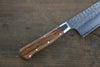 Sakai Takayuki VG10 33 Layer Damascus Santoku  180mm Desert Ironwood(Sugihara model) Handle - Japannywholesale